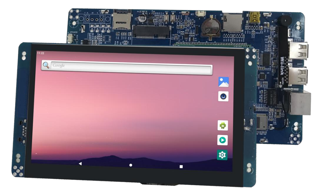 XA070LRI01W Industrial Android Smart Touch Display Terminal - Main View
